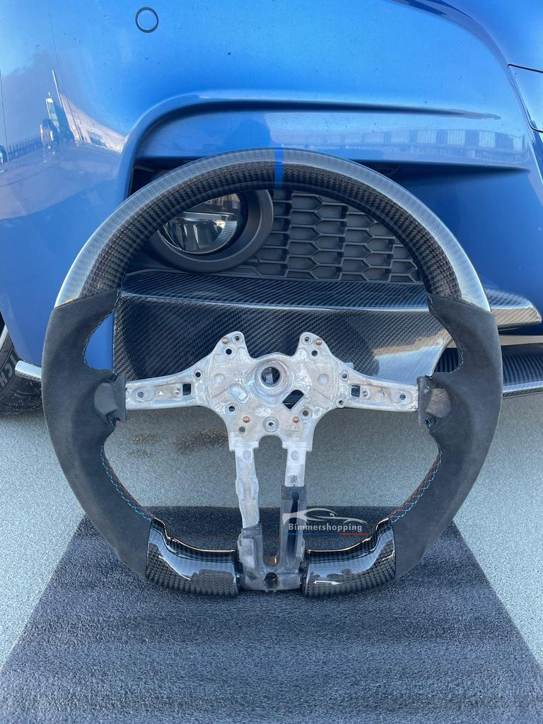 Bmw half carbon, half alcantara stuur, F20 F30 F32 F80 etc, Auto-onderdelen, Besturing, BMW, Nieuw, Ophalen of Verzenden
