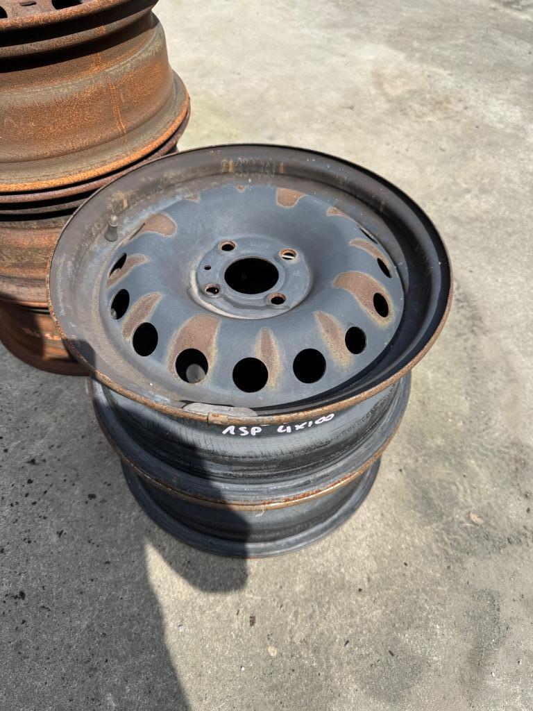 Jantes en tôle Renault Clio 3, Autos : Pièces & Accessoires, Enlèvement, Utilisé, Renault