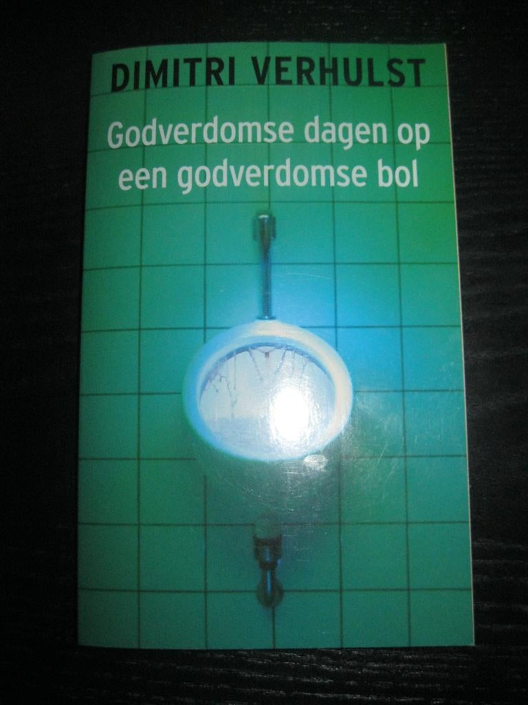 Boek Godverdomse dagen op een godverdomse bol, België, Ophalen of Verzenden, Zo goed als nieuw, Dimitri Verhulst