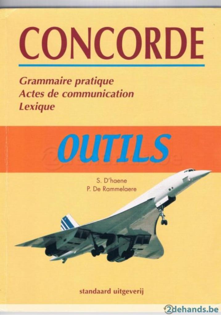 boek concorde outils, Livres, Enlèvement ou Envoi, Utilisé, Français
