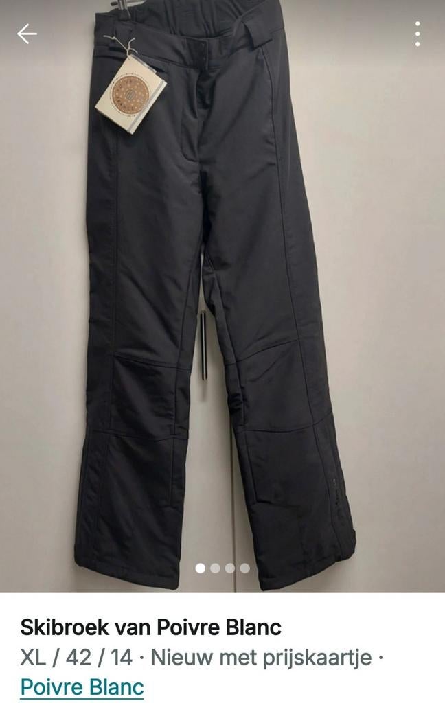 Pantalon de ski Poivre Blanc, noir, XL (42), Enlèvement ou Envoi