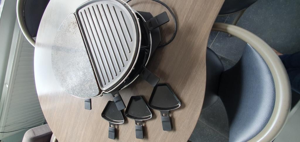 Gourmettoestel steengrill, Ophalen