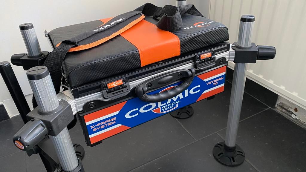 Colmic Veteran 110 X-Frame – Wedstrijd Visbak, Watersport en Boten, Hengelsport | Algemeen, Zo goed als nieuw, Ophalen