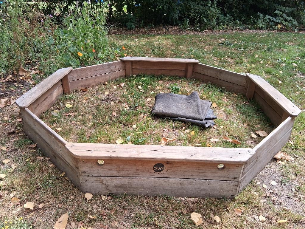 Plum Giant houten zandbak, Kinderen en Baby's, Ophalen, Gebruikt