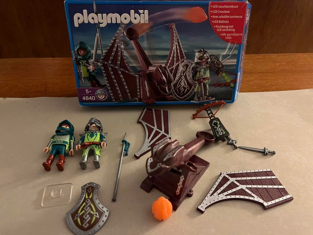 Playmobil « Chevaliers & arbalète » - 4840 - comme neuf, Enlèvement, Comme neuf
