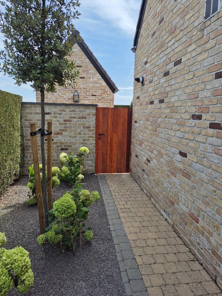 Houten poort, Jardin & Terrasse, Clôtures de jardin, Neuf, Porte du jardin, Bois, Enlèvement