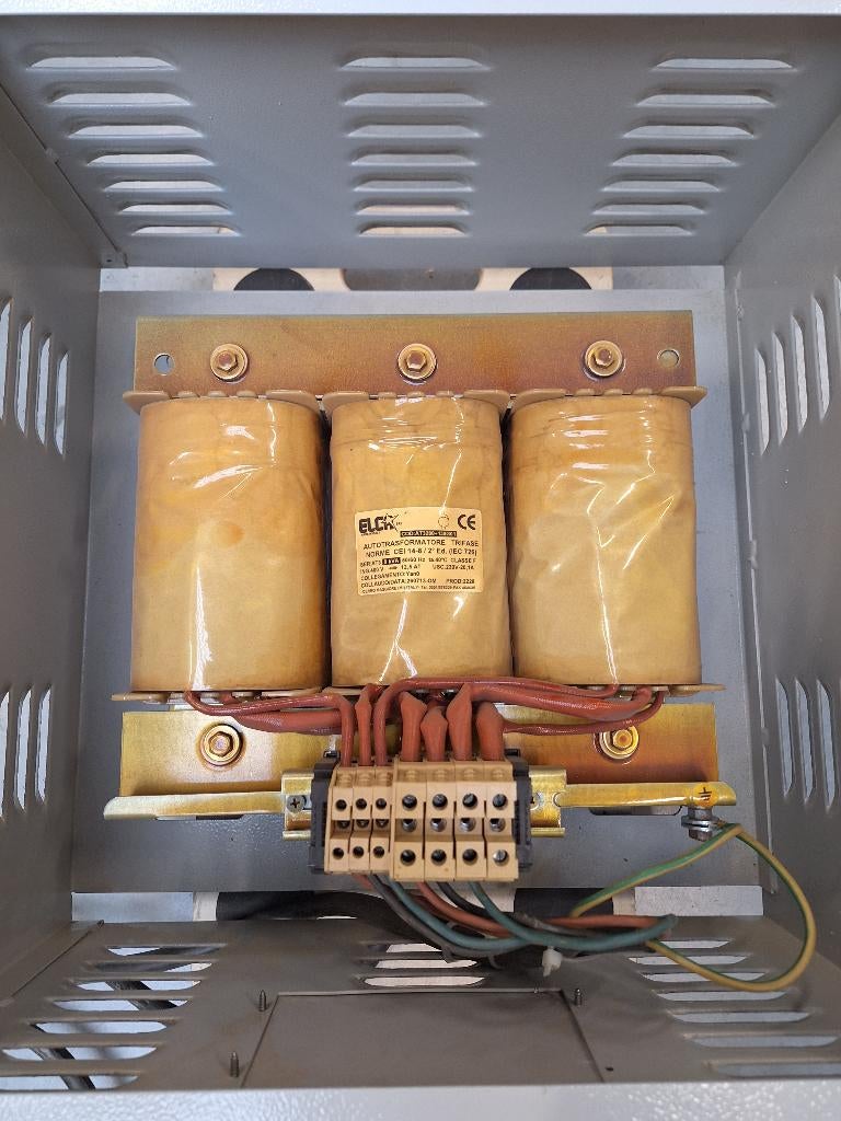 Transformator 3x230v - 3x400v 8Kva, Ophalen, Zo goed als nieuw, Overige typen