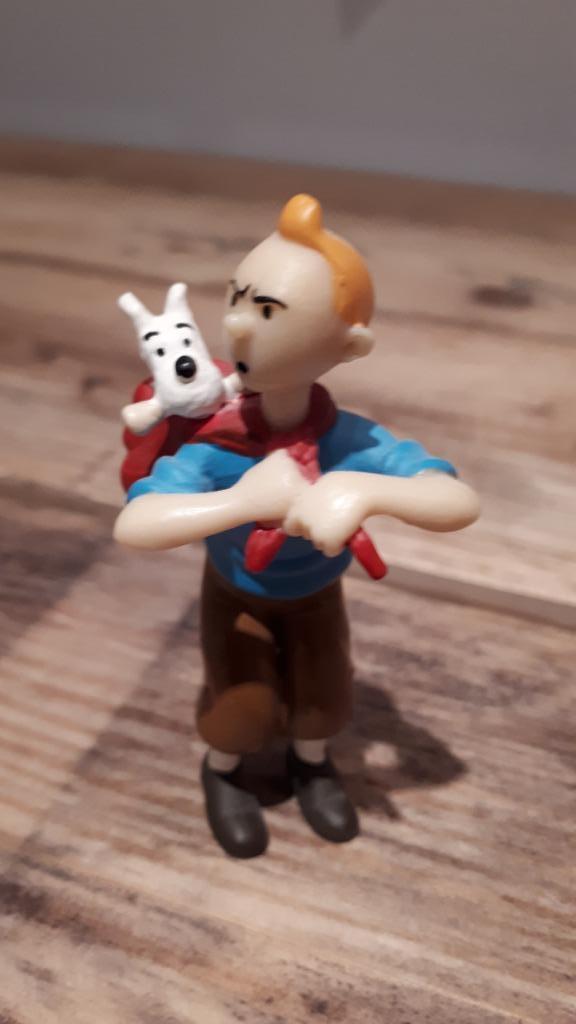 Lot de 7 figurines personnages Tintin, Enlèvement, Tintin, Neuf, Statue ou Figurine
