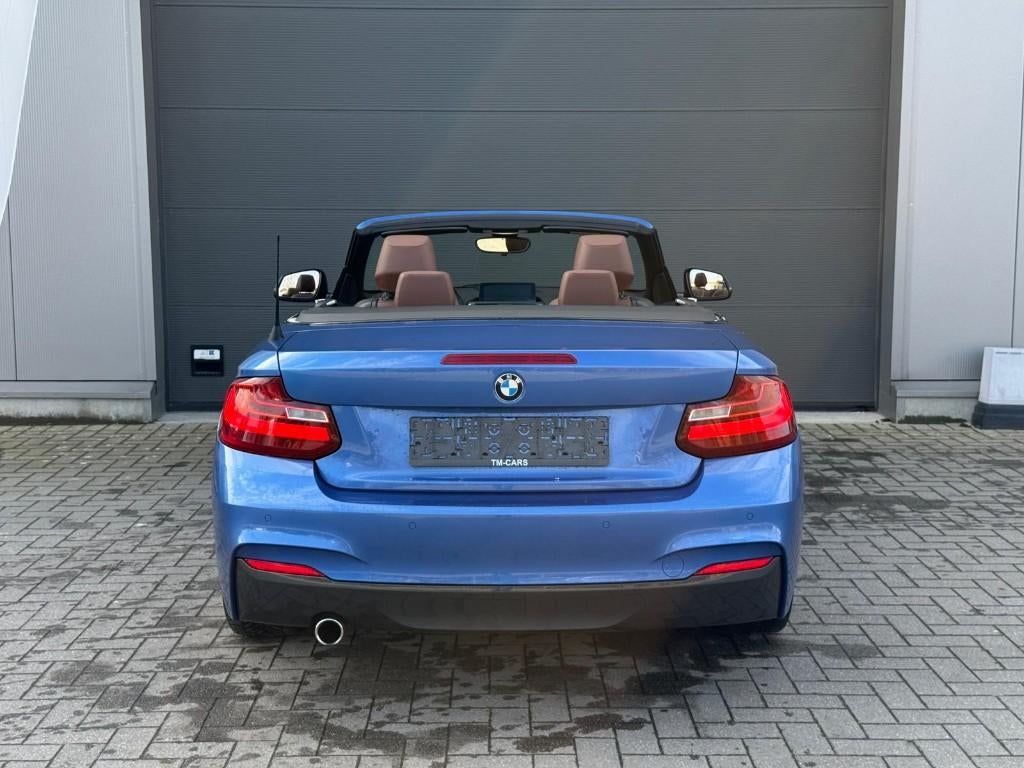 BMW 218D cabrio M-pack automaat, Autos, BMW, Euro 6, Entreprise, Cabriolet, Carnet d'entretien
