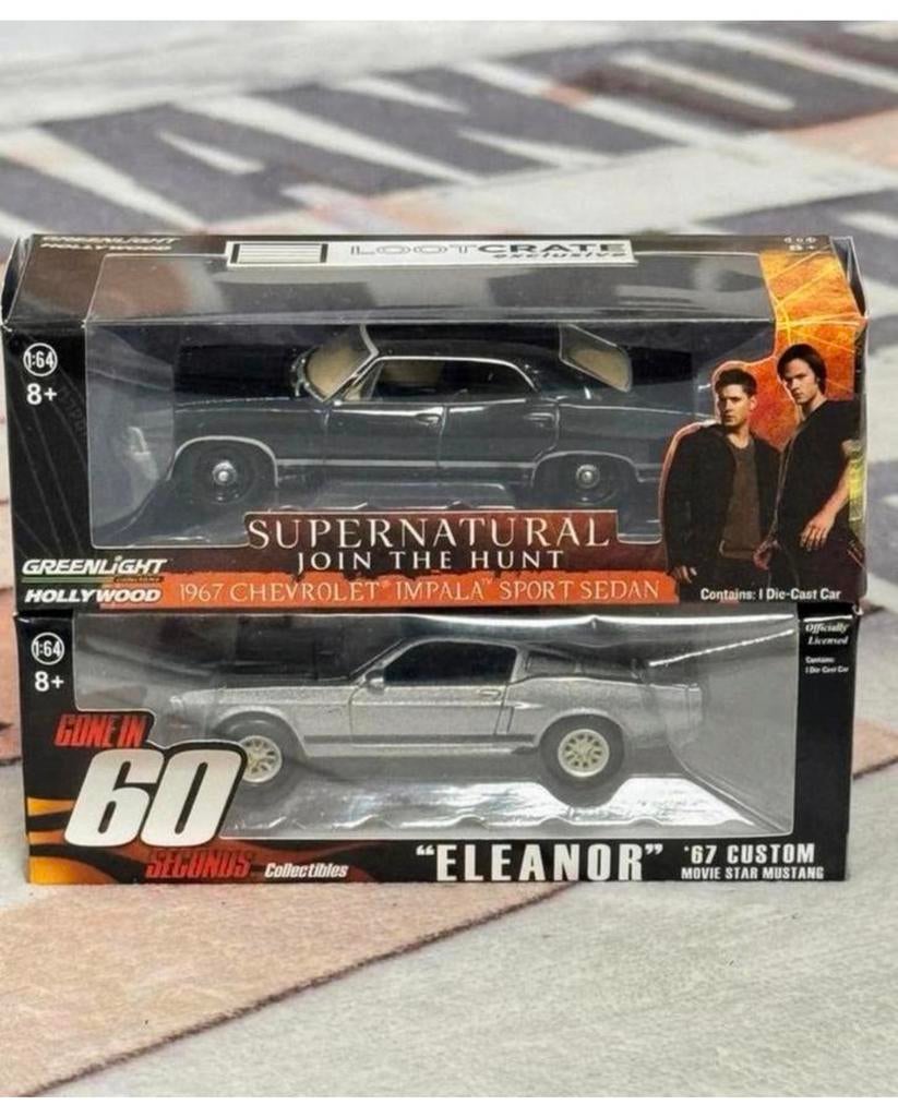 Supernatural 1967 Chevrolet Impala et Ford Mustang Eleanor, Enlèvement ou Envoi, Neuf, Voiture