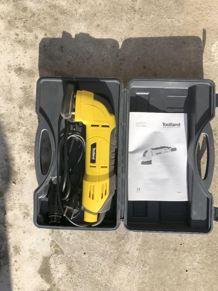 ponceuse d'angle Toolland - 280 W - Très bon état, Bricolage & Construction, Enlèvement ou Envoi, Comme neuf, Moins de 600 watts