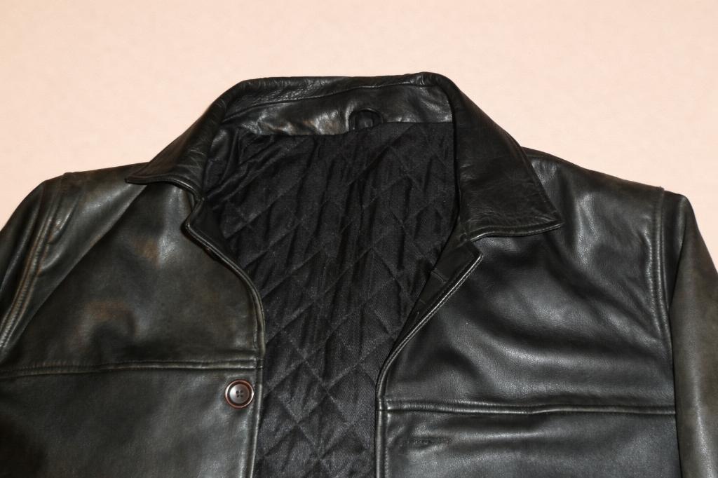 Leder Jas/Vest, 5knoops, maat L, Normale lengte,zwart,30jaar, Ophalen of Verzenden, Gedragen, Maat 52/54 (L), Zwart