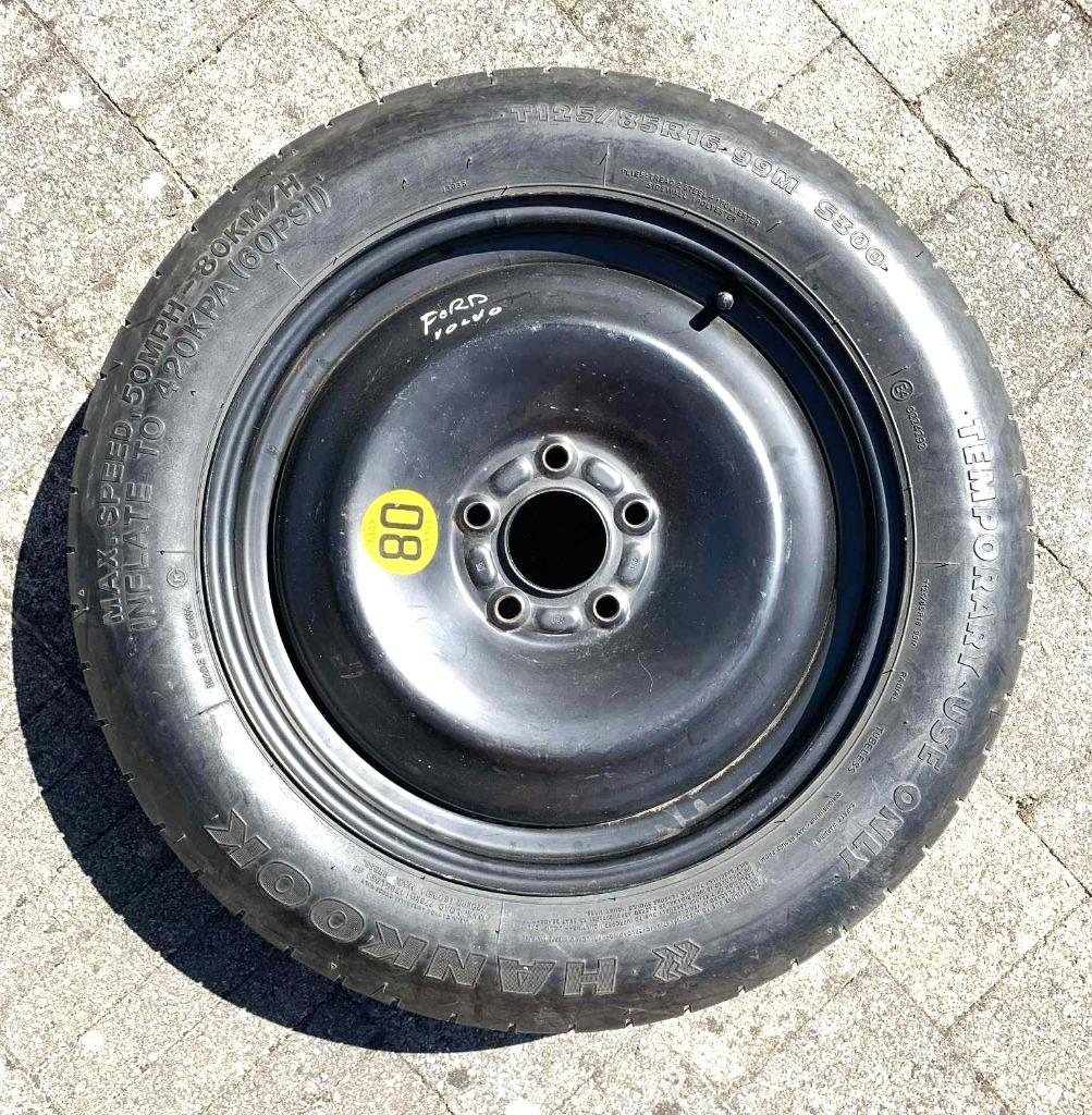 Reservewiel thuiskomertje o.a. Ford, Volvo, e.a., Ophalen