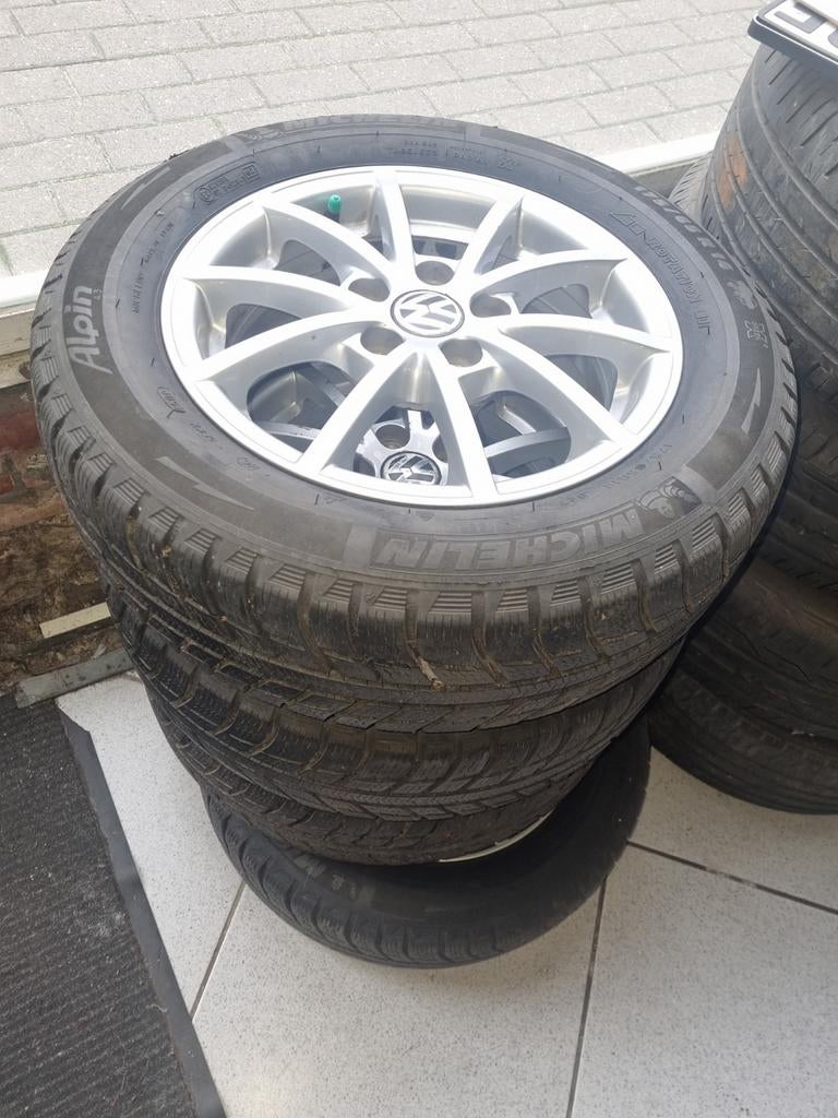 Vw polo pneus hiver Michelin Alpin 90% 175/65/R14