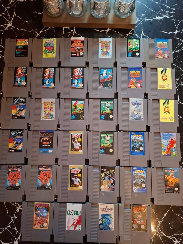 34 ORIGINELE Nintendo Nes-spellen!, Games en Spelcomputers, Games | Nintendo NES, Ophalen of Verzenden, Zo goed als nieuw