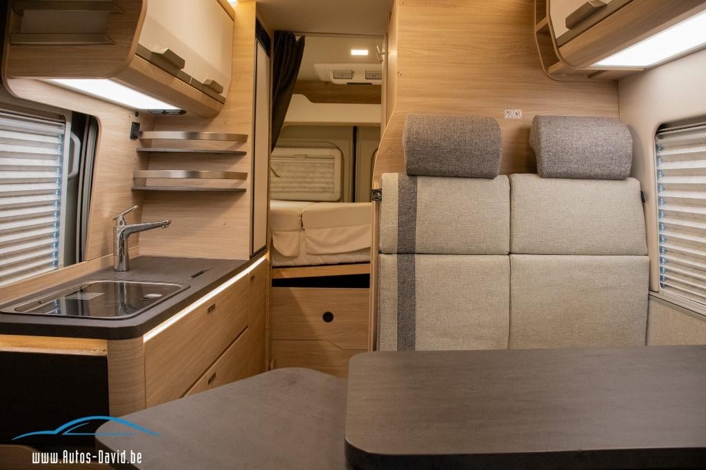 Campervan Knaus Boxstar Automatic 2 Lits/1 PROPRIÉTAIRE, Caravanes & Camping, Camping-cars, Siège standard, Fiat, 5 à 6 mètres