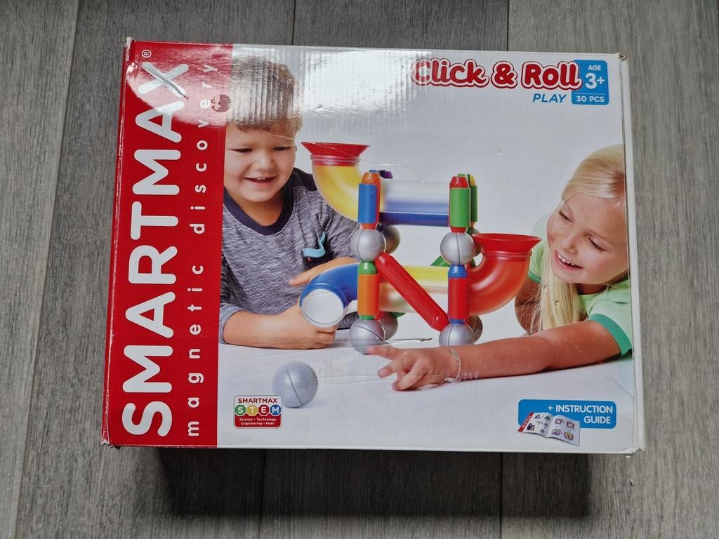 Smartmax Click&roll: magnetische knikkerbaan, Kinderen en Baby's, Ophalen