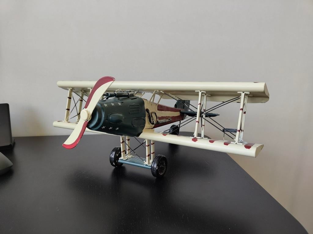 Metalen vliegtuig decoratie - maison du monde, Ophalen, Zo goed als nieuw, Metaal, Vintage