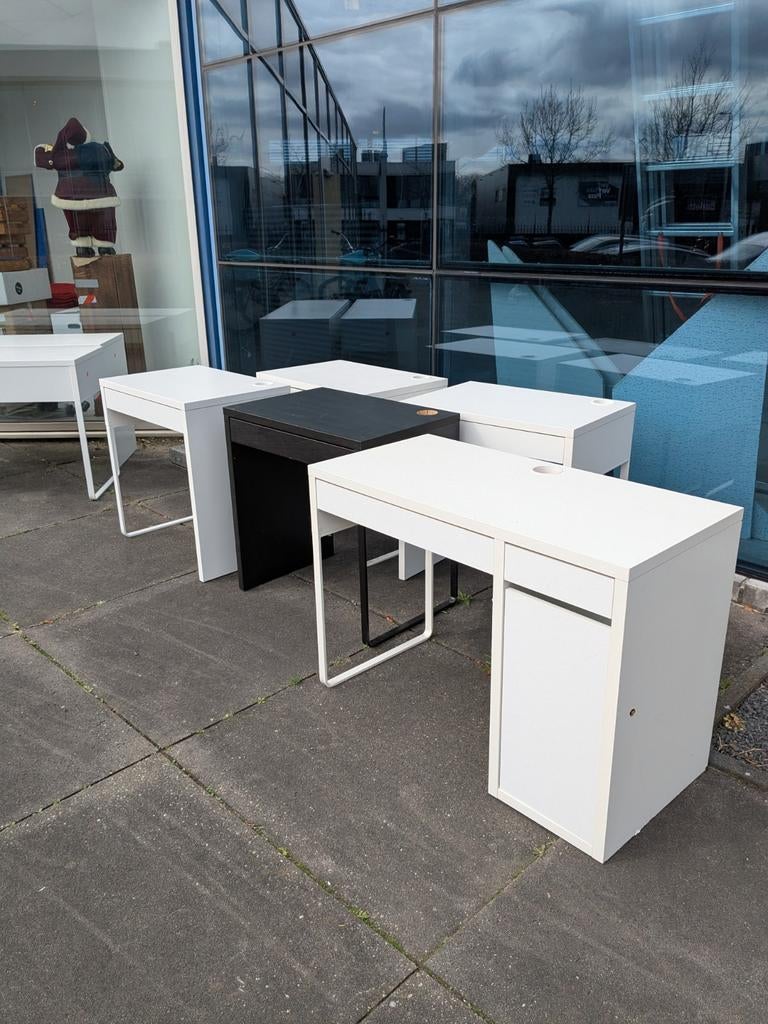 Ikea Micke diverse bureaus, Ophalen, Gebruikt, Kabelgoot, IKEA