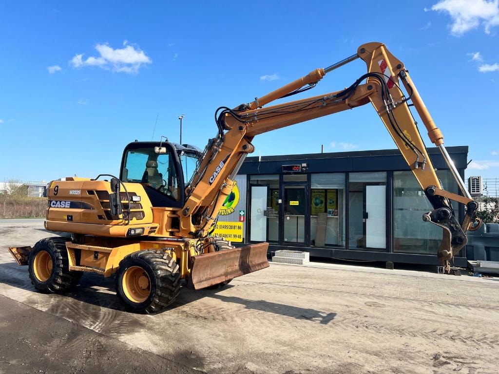 Pelle sur pneus Case WX125, Articles professionnels, Machines & Construction | Grues & Excavatrices, Chargeuse-pelleteuse, Enlèvement