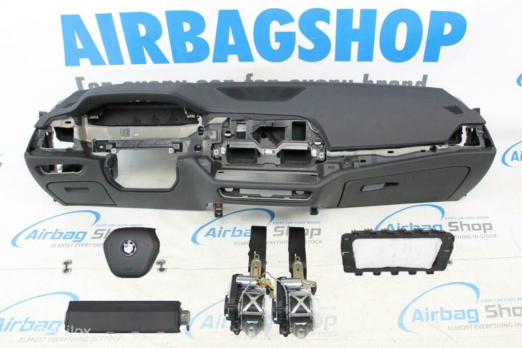 Airbag kit Tableau de bord HUD bleu couture BMW 3 serie G20, Enlèvement ou Envoi, Utilisé