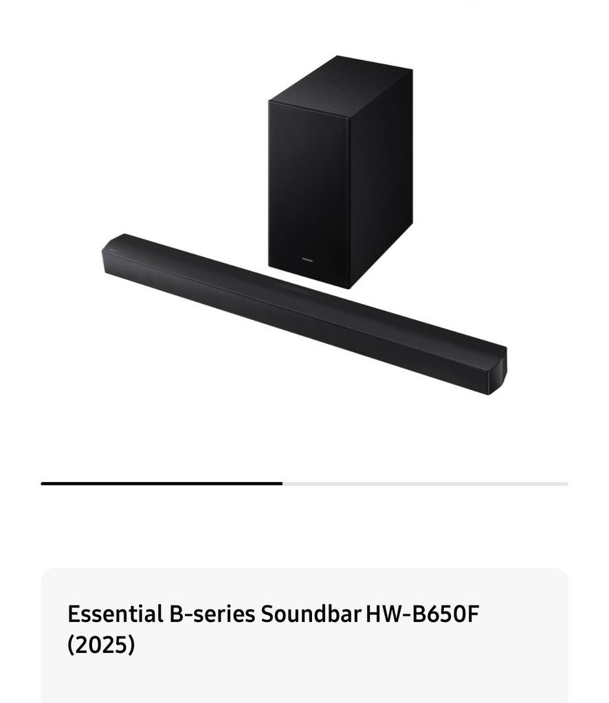 Nieuwe soundbar Samsung HW-B650F (2025) sealed, TV, Hi-fi & Vidéo, Barres de son, Enlèvement, Neuf