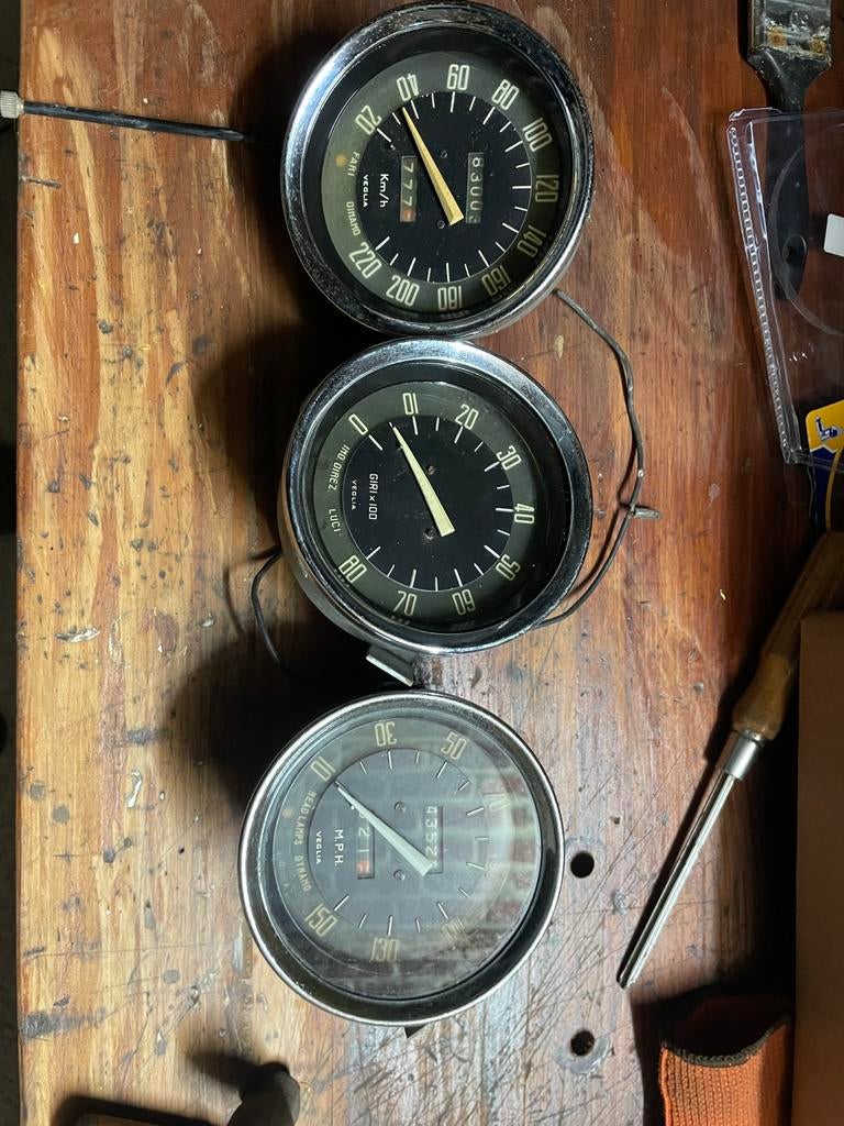 Alfa Romeo 2600 gauges Veglia, Enlèvement ou Envoi, Utilisé, Alfa Romeo