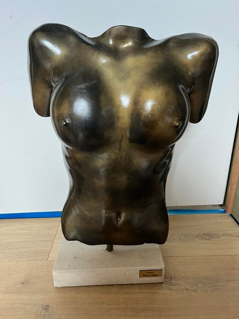 Buste Christian Defays, Antiquités & Art, Enlèvement ou Envoi, Bronze