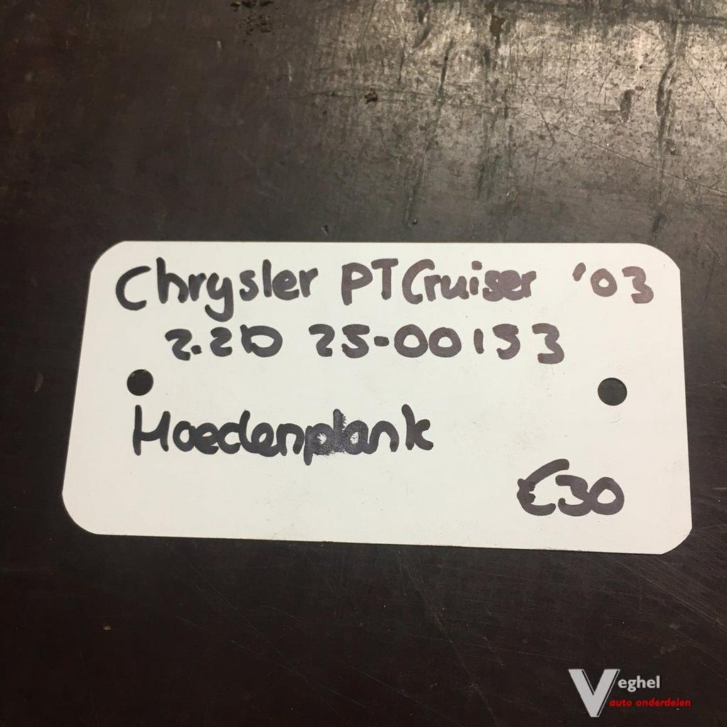 Chrysler PT Cruiser 2.2 D 2003 2500153 Hoedenplank, Auto-onderdelen, Ophalen, Gebruikt, -, -