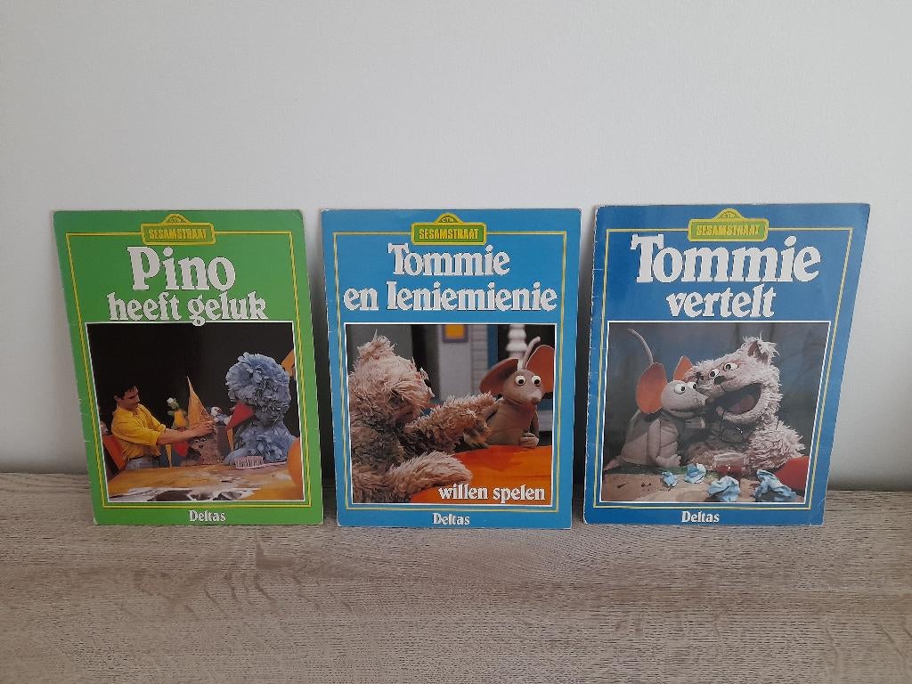 Vintage boekjes Sesamstraat, Boeken, Ophalen of Verzenden, Zo goed als nieuw