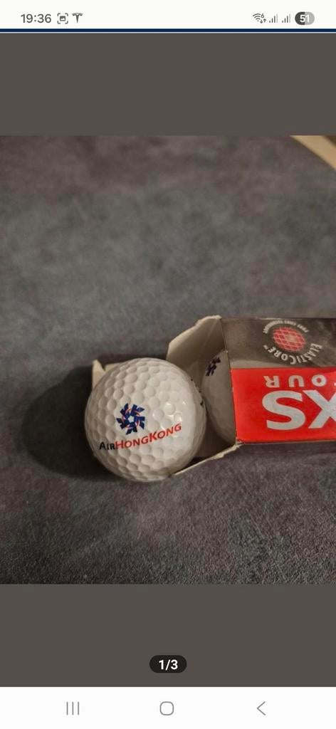 Set professionele golfballen, Sport en Fitness, Ophalen of Verzenden, Zo goed als nieuw, Set, Overige merken