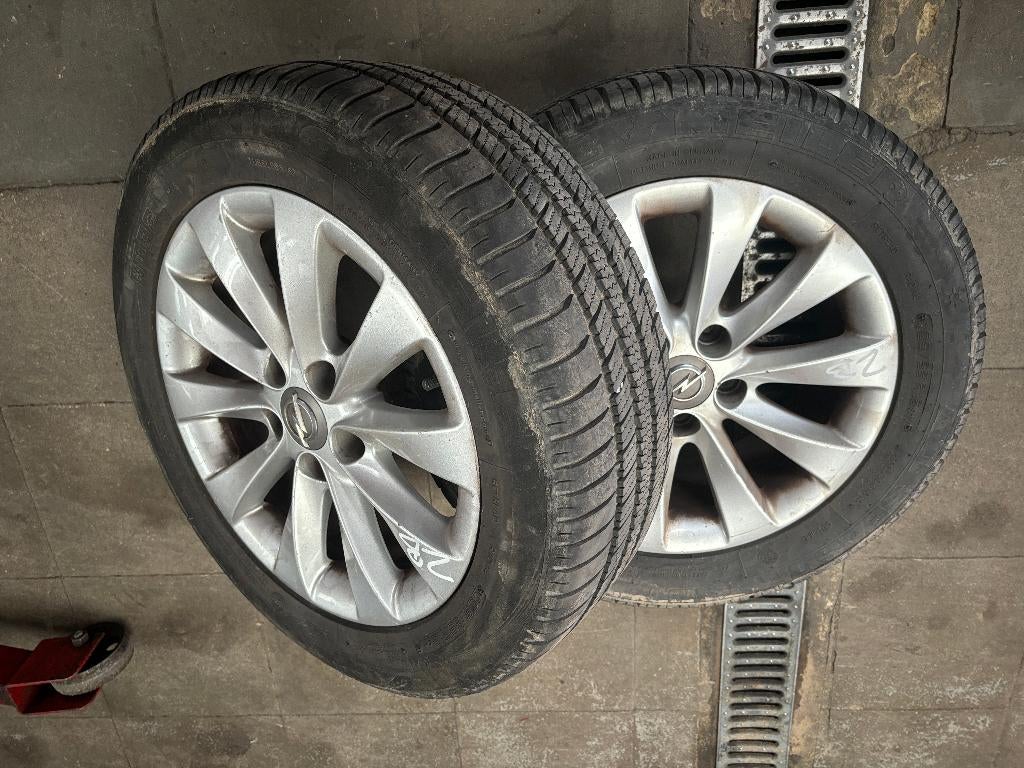 2 JANTES / ROUES ALU 16" OPEL ZAFIRA B, Autos : Pièces & Accessoires, RUE BRIGADE PIRON 307, Enlèvement, Utilisé, Garage_bila@yahoo.fr
