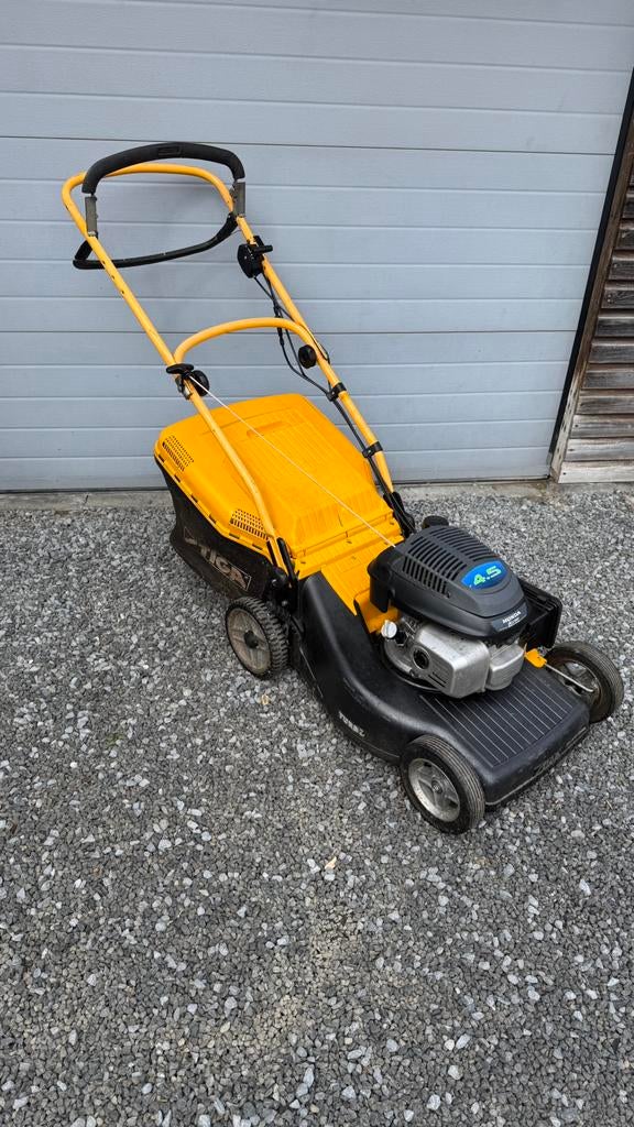 Stiga Pro 50S, Tuin en Terras, Ophalen, Gebruikt, 50 cm of meer, Opvangzak