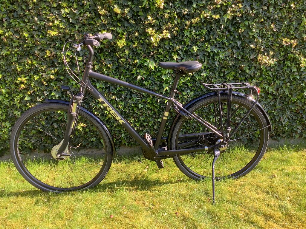 Trek fiets district 1 framemaat L, Fietsen en Brommers, Ophalen, Gebruikt, Overige merken, Versnellingen