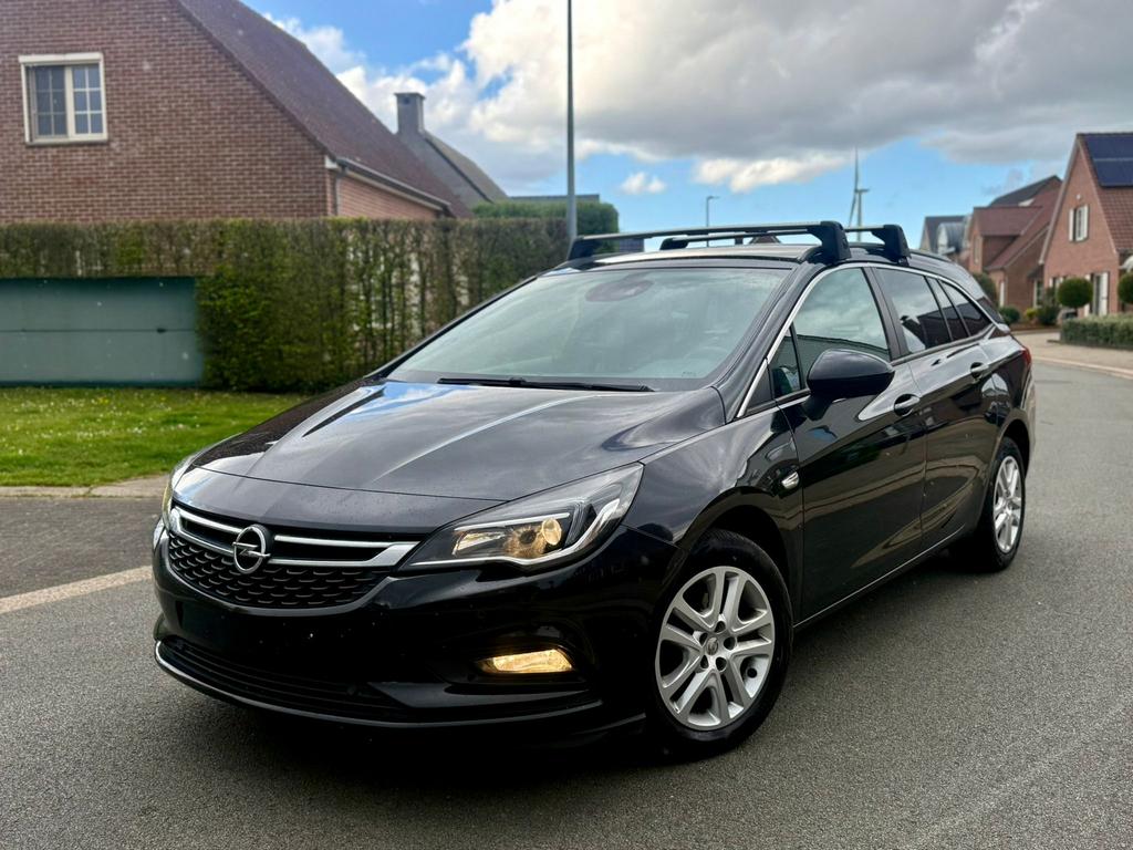 Opel Astra Sport tourer 1.4 Turbo Benzine ! Automaat!, Auto's, Automaat, Stof, Zwart, Particulier