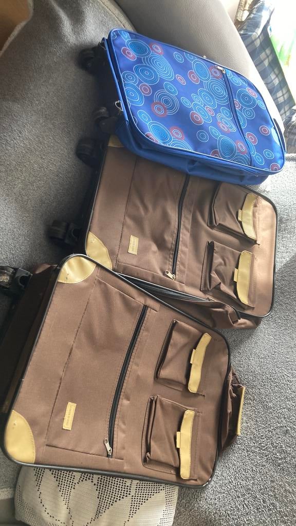 Sacs cabine, 30 cm ou plus, 35 à 55 cm, Brun, Enlèvement