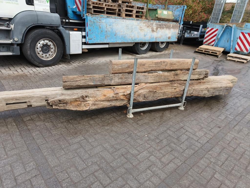 Oude eiken balken, Tuin en Terras, Ophalen, Balken