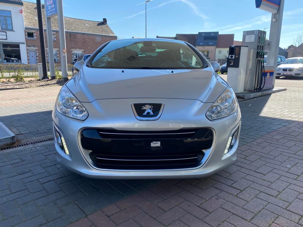 Peugeot 308cc 1.6 - ESSENCE - AUTOMATIQUE - 130.000km - 2012, Cuir, Argent ou Gris, Entreprise, Cabriolet