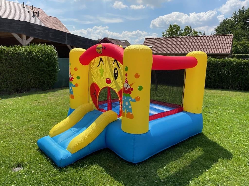 Springkasteel klein ( Happy Hop Clown ), Kinderen en Baby's, Ophalen, Zo goed als nieuw