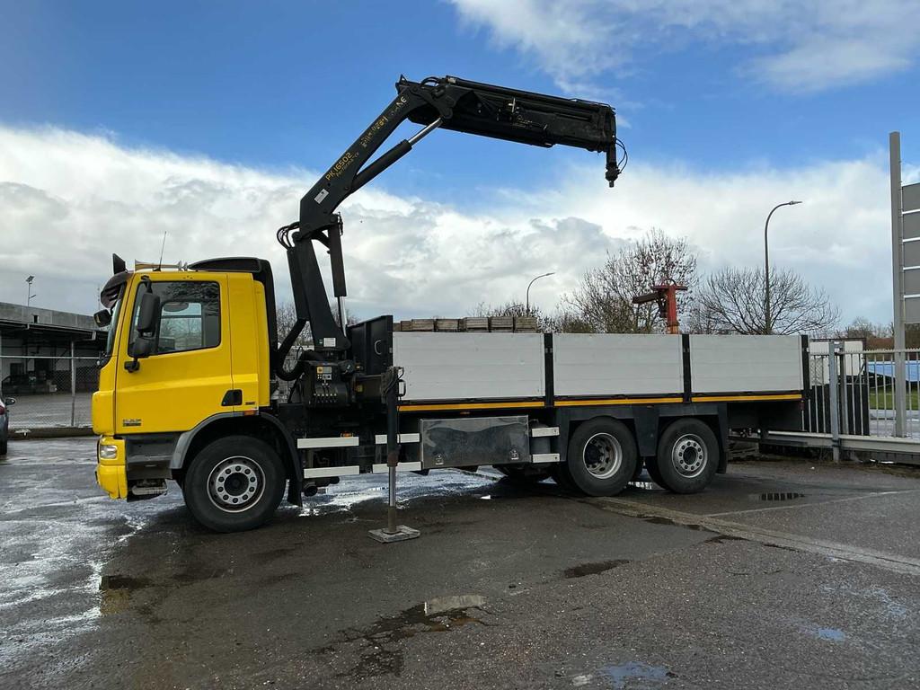 DAF CF 2009 avec camion grue Palfinger, Autos, Achat, Entreprise, Autres carburants, DAF