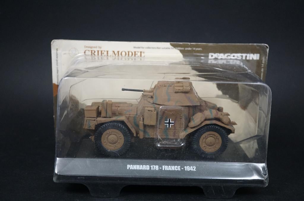 Criel / Deagostini Duitse Panhard 1942 - 1/43 - TOP, Ophalen of Verzenden