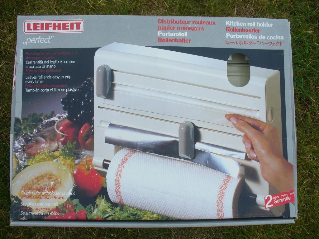 Keukenrolhouder, Ophalen