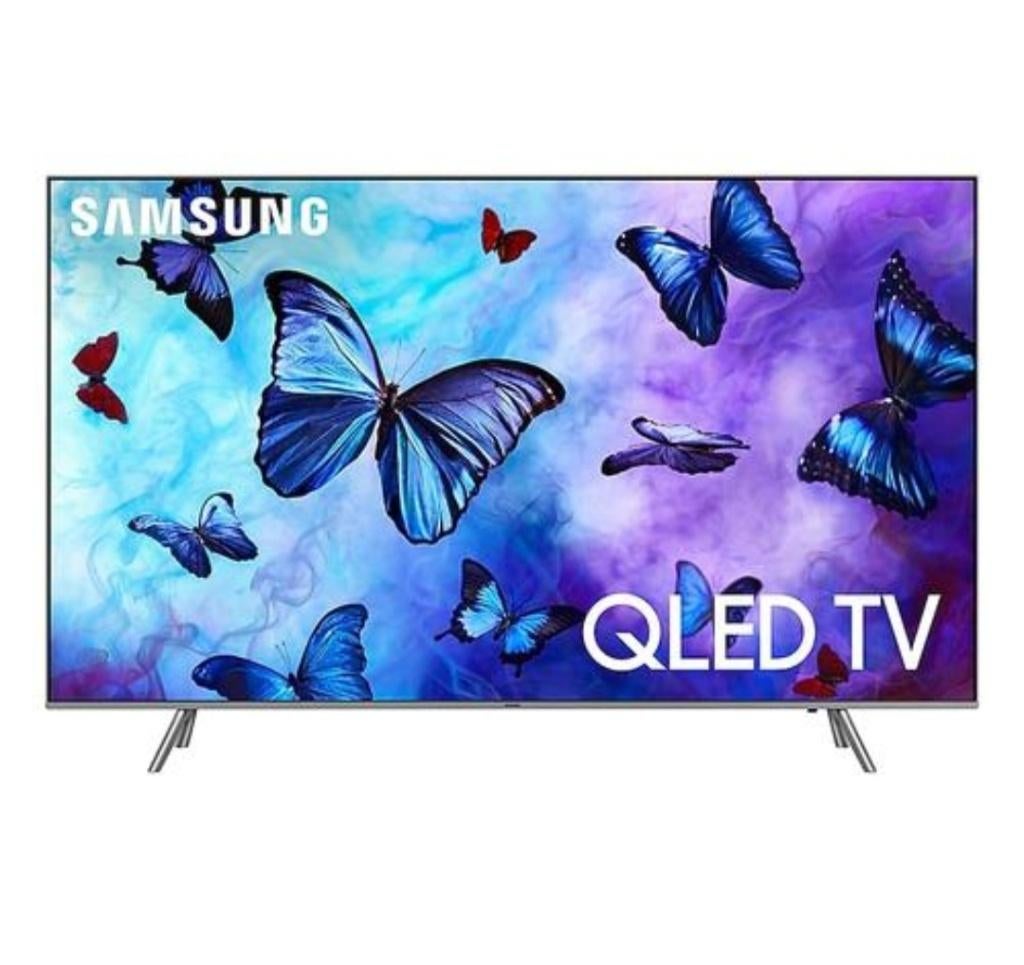 Samsung QLED 55 inch (QE55Q6F) – Zeer goede staat, QLED, 50 Hz, Comme neuf, Enlèvement