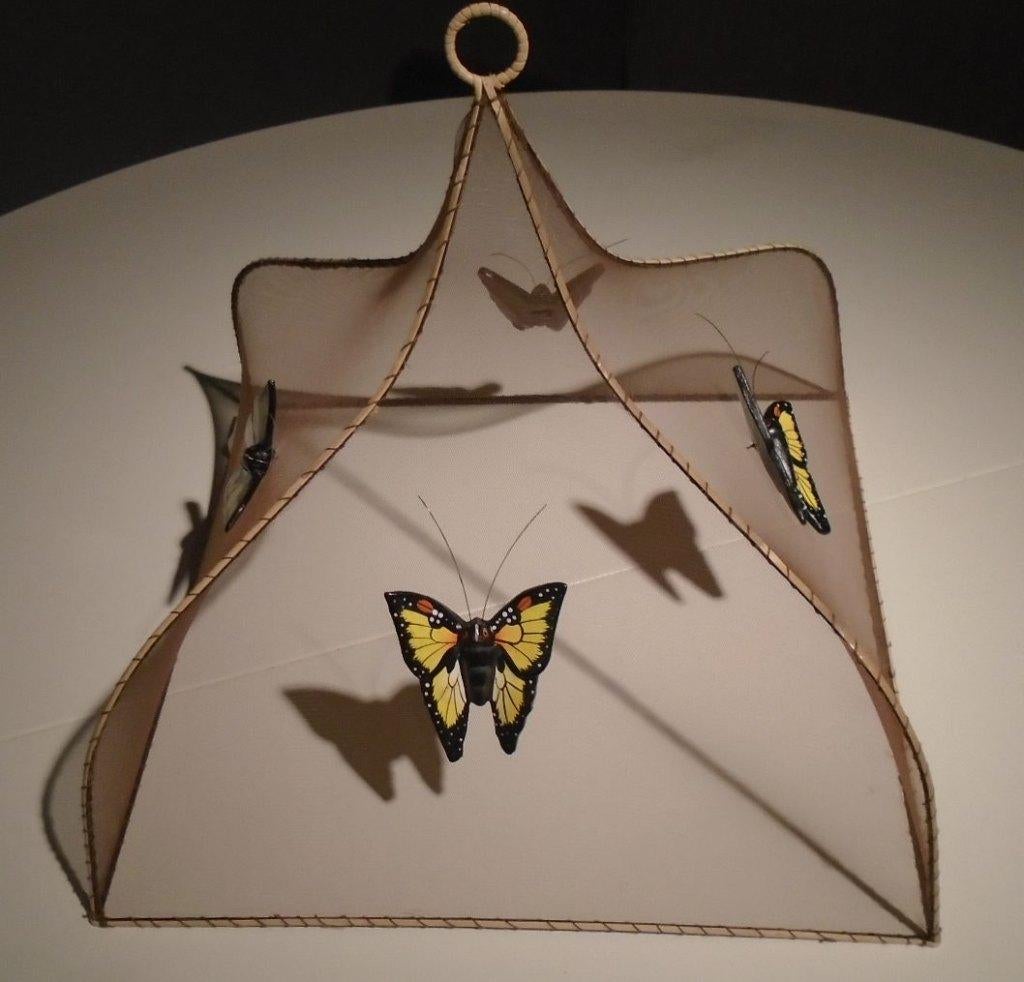 VLIEGENNET TAFEL NETJE VLINDER 2 stuks NIEUW., Maison & Meubles, Cuisine | Linge de cuisine, Enlèvement ou Envoi, Neuf, Autres types