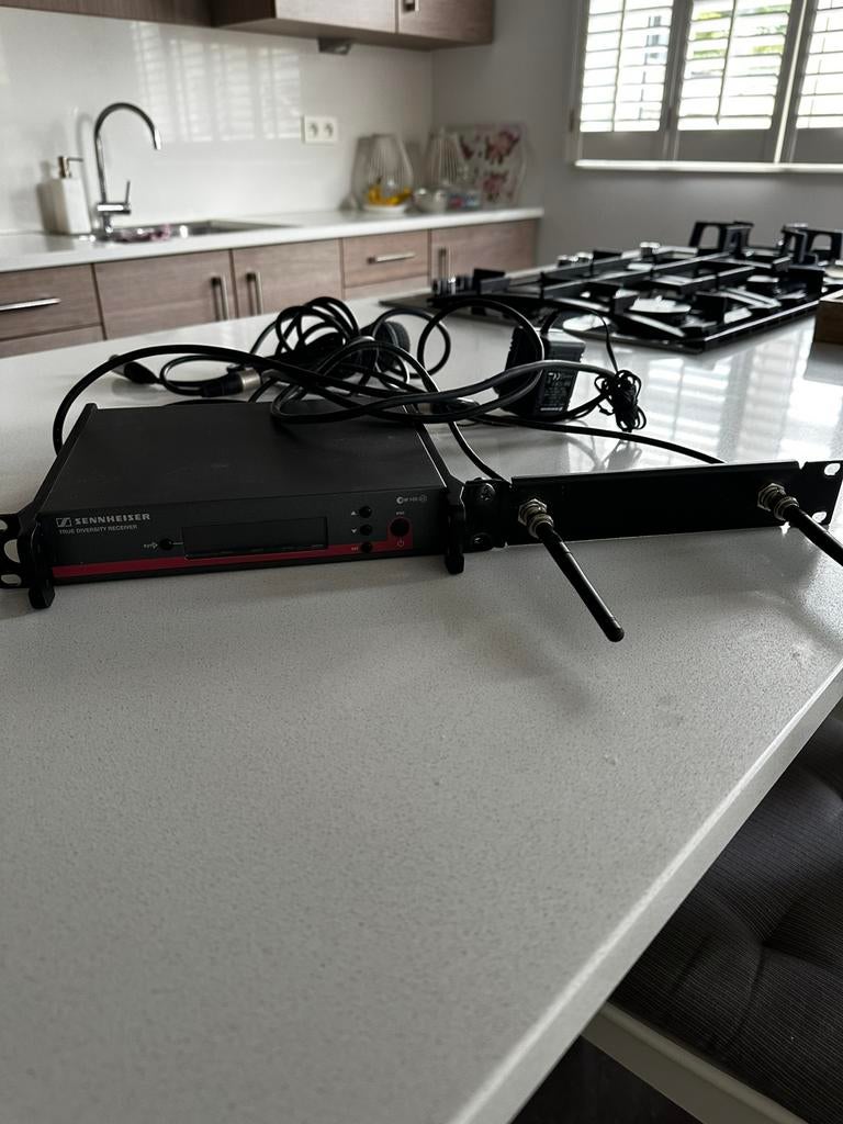 Sennheiser ontvanger en zeck microfoon, Ophalen, Zo goed als nieuw
