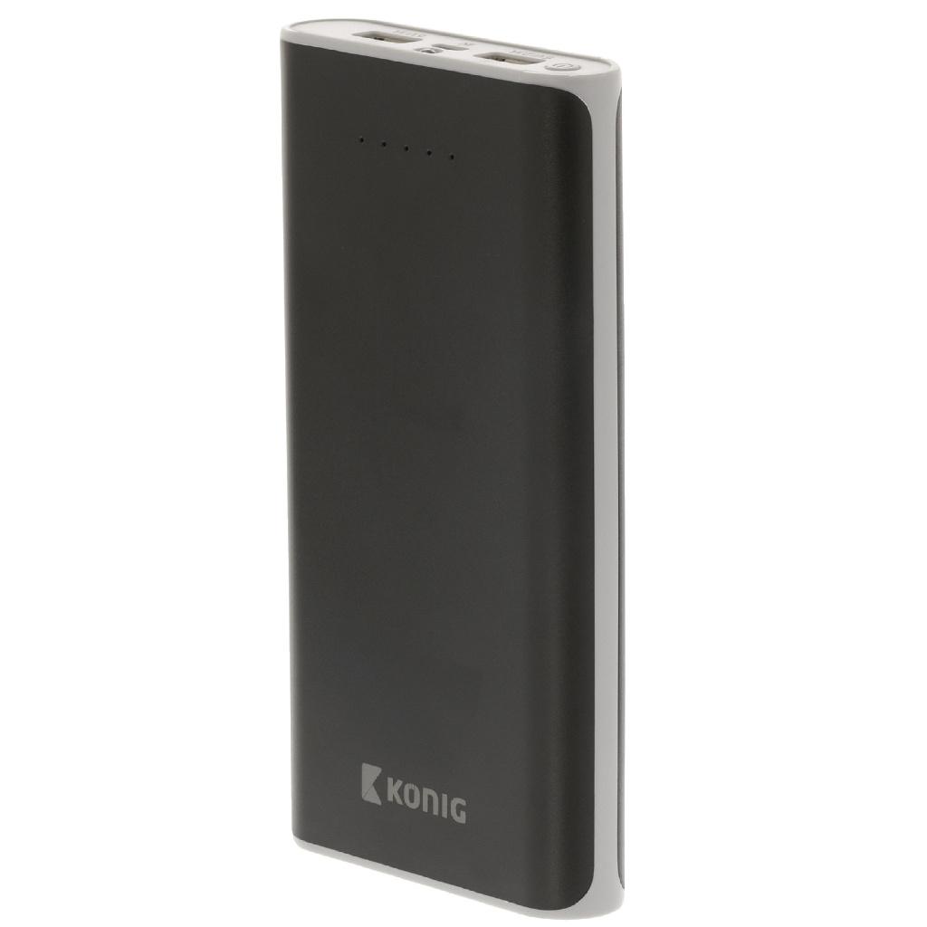 König Powerbank 20000 mAh USB – Externe batterij, Ophalen of Verzenden, Nieuw, König