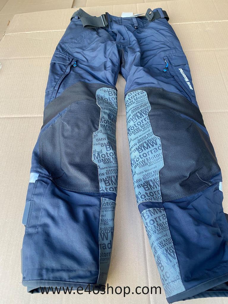 BMW MOTORBROEK  Rallye zwartblauw MAAT 52 NIEUW OE 761183951, Motoren, Kleding | Motorkleding, Ophalen of Verzenden, -, -, -