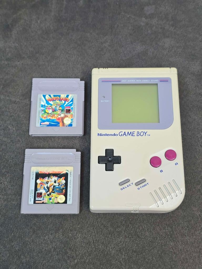 Nintendo Gameboy met 2 spellen, Ophalen of Verzenden, Gebruikt