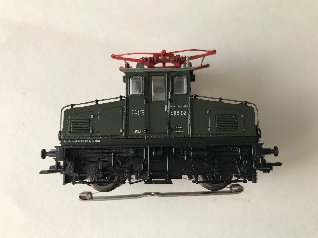 Marklin 34475 DB E69 02 groen, Wisselstroom, Locomotief, Ophalen of Verzenden, Zo goed als nieuw