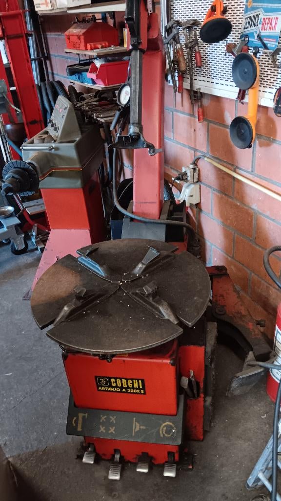 Banden-demonteer-machine en balanceerder, Auto diversen, Autogereedschap, Ophalen, Gebruikt